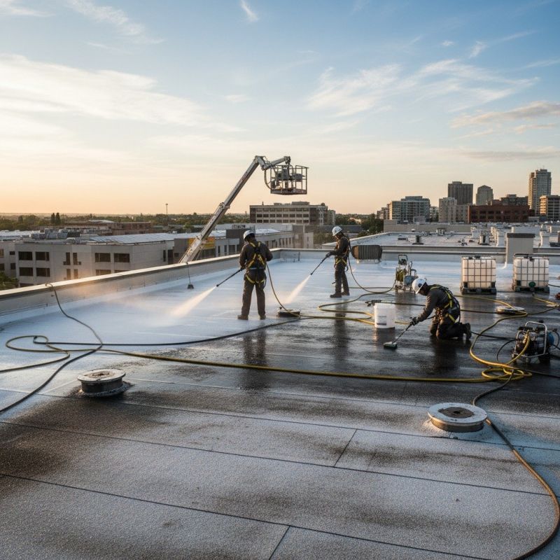 Roof Washing Service