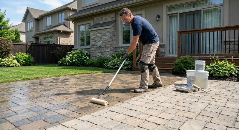 Concrete Patio Sealing in Alpharetta, GA