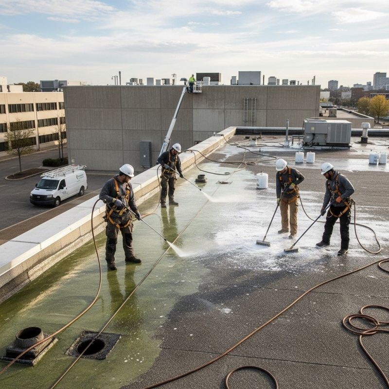Roof Washing Service