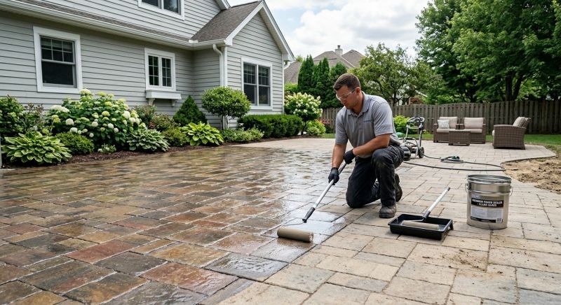 Courtyard Sealing in Bellevue, WA