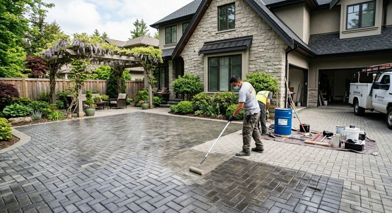 Hardscape Sealing in Tacoma, WA