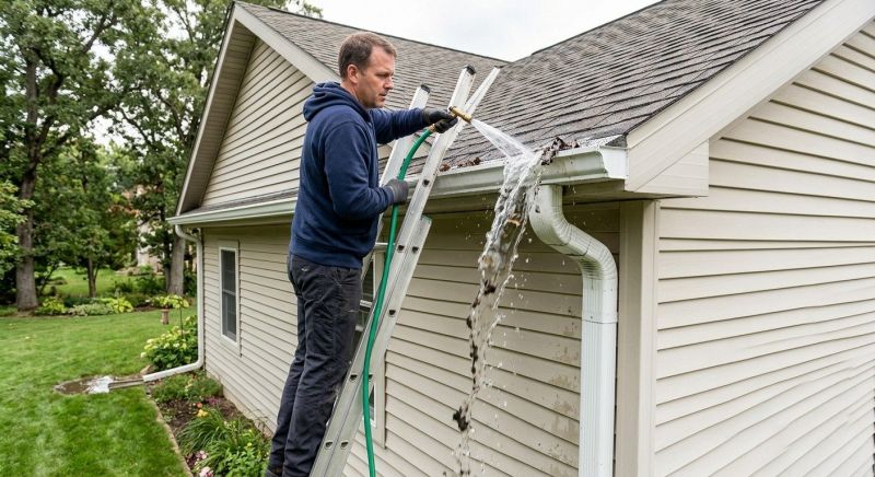 Rain Gutter Clearing in Pittsburgh, PA
