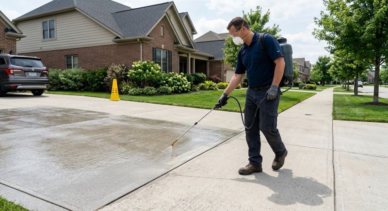 Stamped Concrete Sealing in Gig Harbor, WA