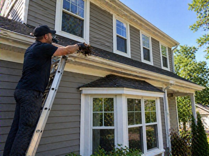 Downspout Blockage Removal in Westchester County, NY